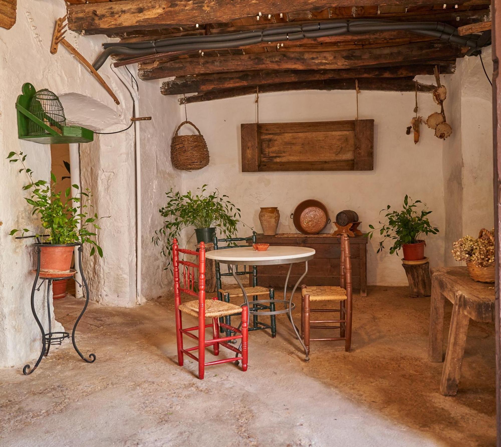 El Tragaluz - Casas en el pueblo para 4 personas Fuenteheridos Bagian luar foto